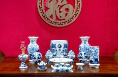 Bộ đồ thờ Vân Hoá Liên Hoa