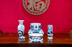 Bộ đồ thờ Vân Hoá Liên Hoa