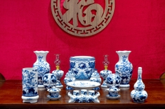 Bộ đồ thờ Vân Hoá Liên Hoa