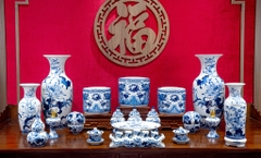 Bộ đồ thờ Vân Hoá Liên Hoa