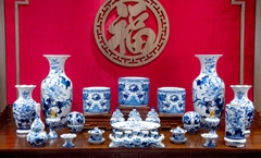 Bộ đồ thờ Vân Hóa Liên Hoa