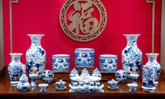 Bộ đồ thờ Vân Hoá Liên Hoa