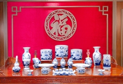 Bộ đồ thờ Bạch Ngọc Liên Hoa