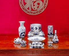 Bộ đồ thờ Vân Hoá Vàng Kim