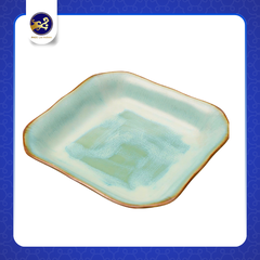 BỘ BÁT ĐĨA LAM SƯƠNG