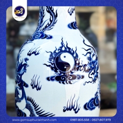 Lục Bình Long Vân Tụ Lộc – Bạch Sứ