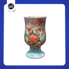 LỌ HOA GỐM HOA HỒNG