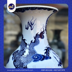 Lục Bình Long Vân Tụ Lộc – Bạch Sứ