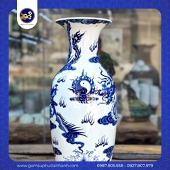 Lục Bình Long Vân Tụ Lộc – Bạch Sứ