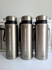Bình Giữ Nhiệt Thép Không Gỉ Vacuum Bottle Lock&Lock In Logo E&C