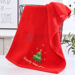 Khăn mặt in logo theo yêu cầu – Quà tặng Giáng Sinh
