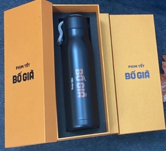 Bình Giữ Nhiệt Inox 304 Có Quai Xách In Logo Theo Yêu Cầu