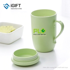 Cốc sợi tre thương hiệu B015 Bamboo fiber plastic - In logo tùy ý