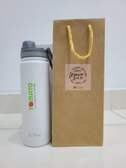 Bình Giữ Nhiệt In Ấn Logo Cà Chua Đỏ
