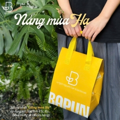 Túi giữ nhiệt trà sữa - In logo THE BAPUN