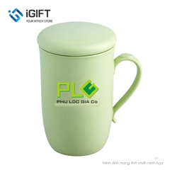 Cốc sợi tre thương hiệu B015 Bamboo fiber plastic - In logo tùy ý
