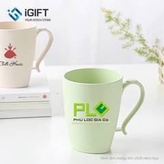 Cốc sợi tre thương hiệu B015 Bamboo fiber plastic - In logo tùy ý
