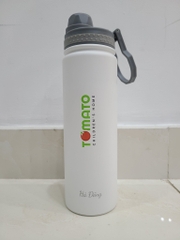 Bình Giữ Nhiệt In Ấn Logo Cà Chua Đỏ