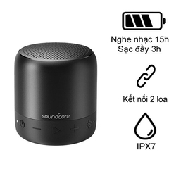 Loa Bluetooth Anker Soundcore Mini 2 - In logo theo yêu cầu