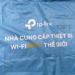 Áo mưa in logo TP Link