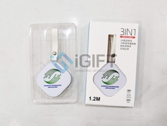 Cáp rút 3 in 1 in logo Logistic