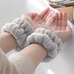 Băng Đô Đeo Cổ Tay Rửa Mặt Đa Năng - In/thêu logo hãng mỹ phẩm