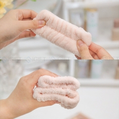 Băng Đô Đeo Cổ Tay Rửa Mặt Đa Năng - In/thêu logo hãng mỹ phẩm