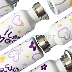 Bình giữ nhiệt in full 360 độ theo yêu cầu