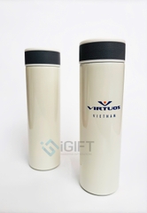 Bình giữ nhiệt hiển thị nhiệt độ in logo Virtuos