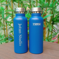 Bình giữ nhiệt quai inox in khắc logo theo yêu cầu