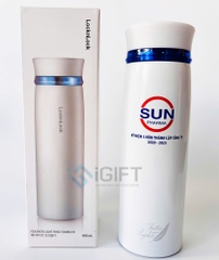 Bình giữ nhiệt Lock&Lock Feather Light LHC4131BKR (450ml) - In Logo AEONTEK