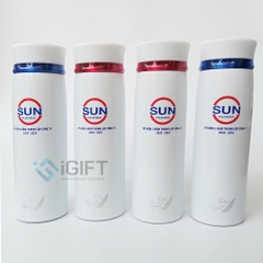Bình giữ nhiệt Lock&Lock Feather Light LHC4131BKR (450ml) - In Logo AEONTEK