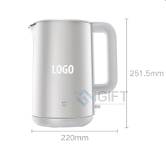 Ấm, bình đun nước siêu tốc 1.7L Xiaomi Mijia S1 MJDSH07YM - In logo theo yêu cầu