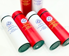 Ly Giữ Nhiệt 500ml - In Logo Trường Cao Đẳng Bách Khoa Nam Sài Gòn