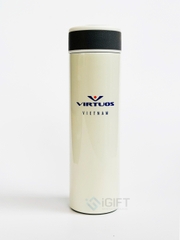 Bình giữ nhiệt hiển thị nhiệt độ in logo Virtuos