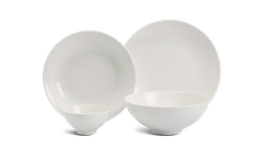 Bộ bàn ăn gốm sứ Minh Long Daisy 9 món - in logo