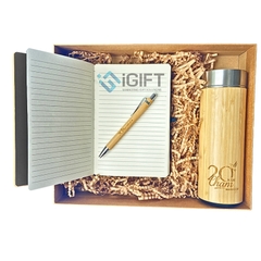 Set quà tặng eco - Khắc logo theo yêu cầu