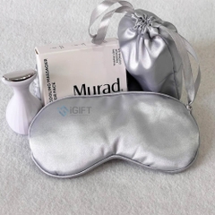 Bịt mắt ngủ in logo hãng mỹ phẩm