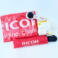 Bộ quà tặng nhân viên - In logo công ty RICOH