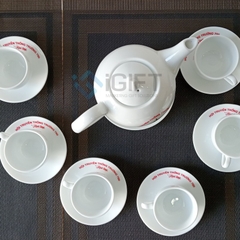 Bộ ấm tách trà - In logo theo yêu cầu