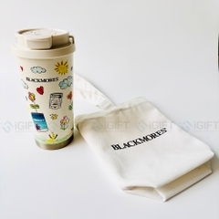 Ly Giữ Nhiệt 500ml - In Ấn Logo BlackMore x Liên Phong
