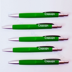 Sổ lò xo, bút bi, lót chuột cao su- In logo Classin