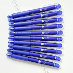 Sổ da bìa rời + Bút bi tự xóa in ấn logo IRO DORI - Trung tâm Giao lưu Văn hóa Nhật Bản