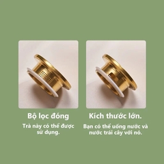 Bộ Bình Nước Thuỷ Tinh Chịu Nhiệt 1.8 Lít - In logo SUNWOO