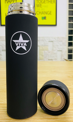 Bình giữ nhiệt B001 inox 304 500ml - in logo viva coffee