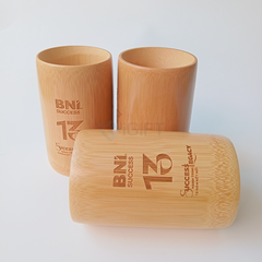 Cốc tre khắc logo theo yêu cầu