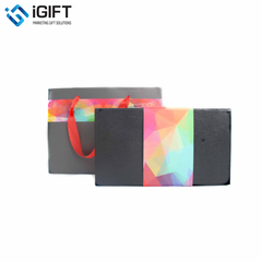 Bộ giftset chuột và lót chuột kiêm sạc không dây logo phát sáng Map Pacific