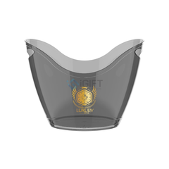 Xô đá mika in logo theo yêu cầu