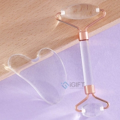 Thanh lăn massage đá thạch anh - In khắc logo theo yêu cầu