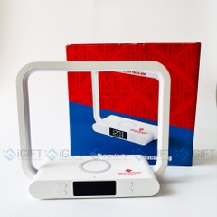 Đồng hồ thông minh kiêm sạc không dây - In logo Đại học Kiến Trúc Đà Nẵng